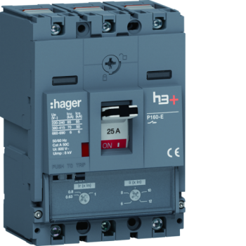  Disjoncteur h3+ P160 TM 3x25A 