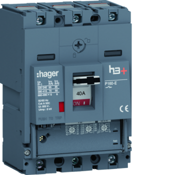  Disjoncteur h3+ P160 LSnI 3x40 