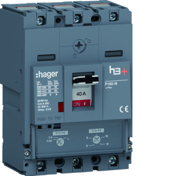  Disjoncteur h3+ P160 TM 3x40A 