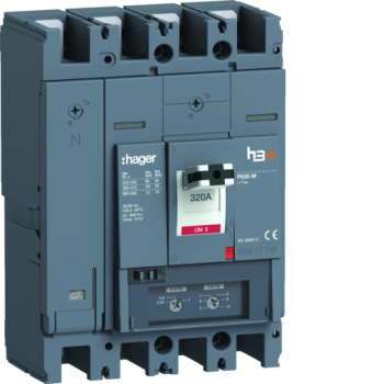  Disjoncteur h3+ P630 TM 4x320A 