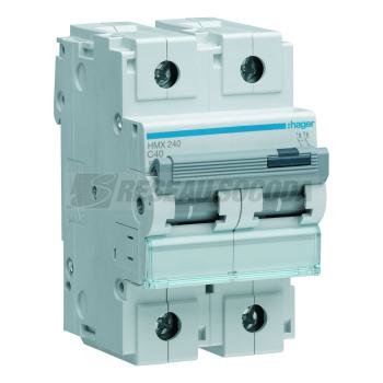  Disjoncteur 2P 50kA C-40A 3M 