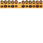  Barrette sur socle 73mm 5x16-6 
