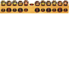  Barrette sur socle 73mm 5x16-6 