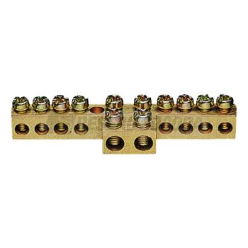  Borne en laiton, 8x10mm� - 2x1 