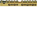  Borne en laiton, 85mm,1x25mm�- 