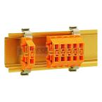  Mini Borne rail DIN 2,5 Orange 