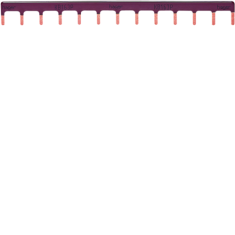  Barre pontage 1P lang. 10mm� m 