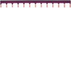  Barre pont 1P 63A lang. 10mm� 