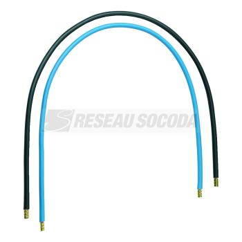  Jeu 2 conduct. 16mm� bleu+noir 