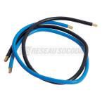  Jeu 2 conduct. 16mm� bleu+noir 