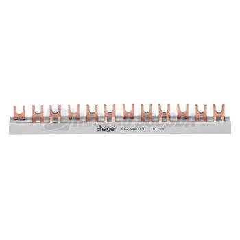  Barre pont 3P 63A fourche 10mm 