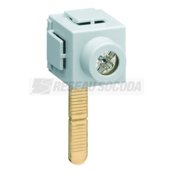  Borne de raccord 1P languette 