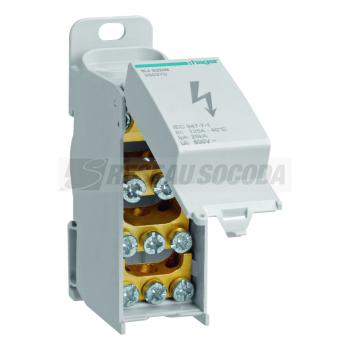  Bloc de r�partition 125A ferm� 