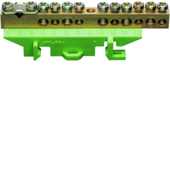  Borne en laiton, 1x25� 5x10� 5 