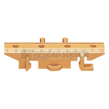  Socle pour bornes en laiton, b 