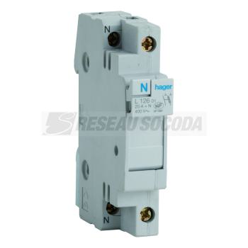  Coupe-circuit 1P+N 20A dom. 1M 