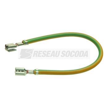  Fil de terre  cosses L. 150mm 