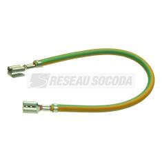  Fil de terre  cosses L. 300mm 