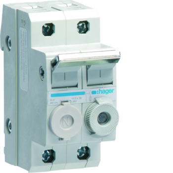  Porte-fusible combin� 1P+N 20A 