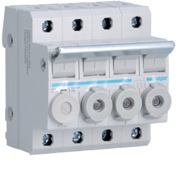  Porte-fusible combin� 3P+N 20A 