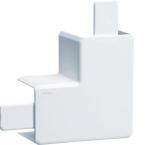  Angle plat LF 40x40mm blanc 