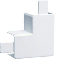  Angle plat LF 40x40mm blanc 
