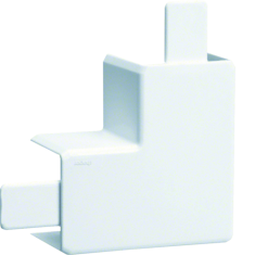  Angle plat LF 40x40mm blanc 