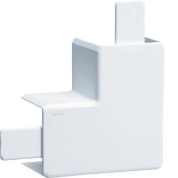  Angle plat LF 40x40mm blanc 