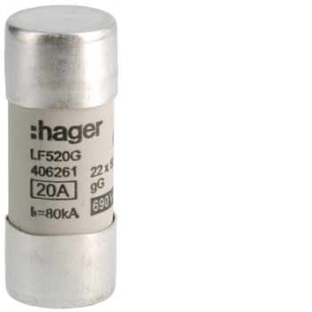  Fusibles cylindrigue 22x58mm g 