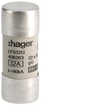  Fusibles cylindrigue 22x58mm g 