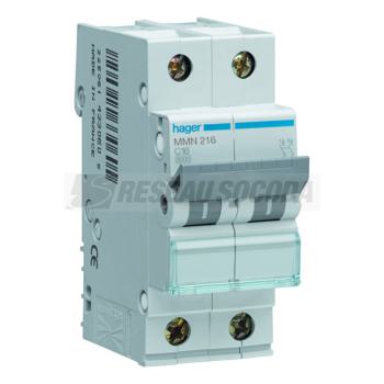  Disj. mag. 2P 25kA 16A 400V 