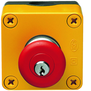  Bouton ATU coup de poing � cl� 