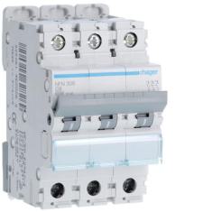  Disjoncteur 3P 6/10kA C-6A 3M 