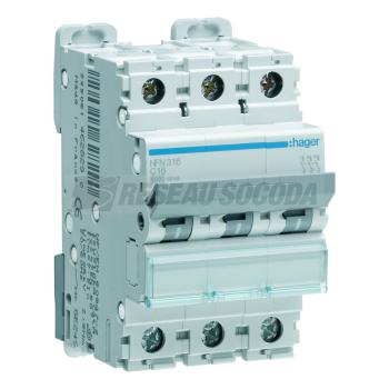  Disjoncteur 3P 6/10kA C-16A 3M 