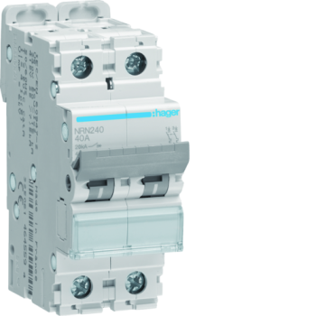  Disjoncteur 2P 20kA C-40A 2M 
