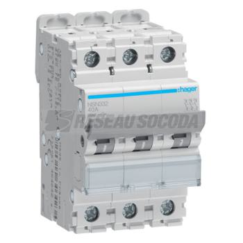  Disjoncteur 3P 20kA  D-32A 3M 