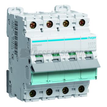  Disjoncteur 4P 15kA  D-50A 4M 