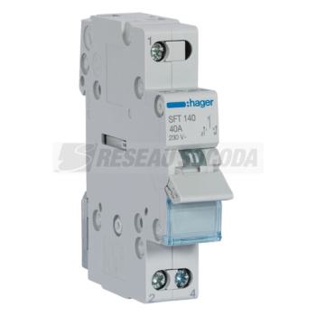  Inverseur 1P 40A, amont, I-0-I 