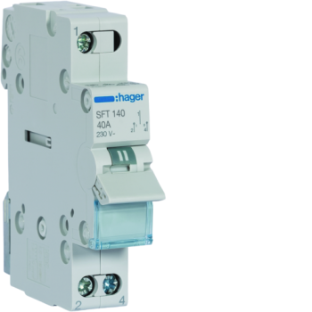  Inverseur 1P 40A, amont, I-0-I 
