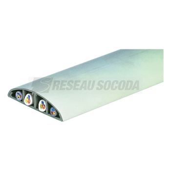  Goulotte 18x75,gris clair 