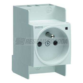  PC 16A 2P+T avec voyant SanVis 