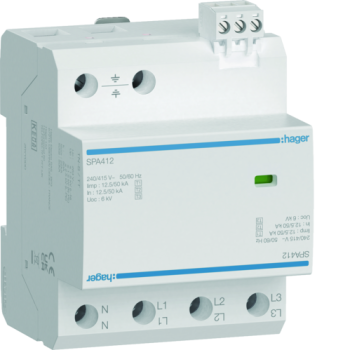  Parafoudre T1+T2+T3 4P 12.5kA 