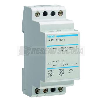 Transformateur de sonnerie 4VA 
