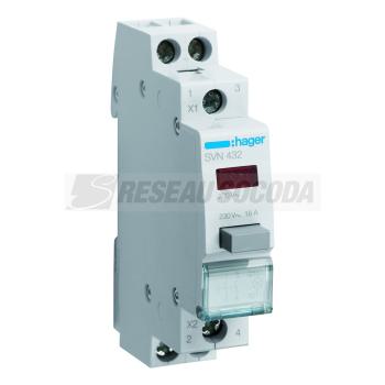  BP 2F impulsion + Voyant rouge 