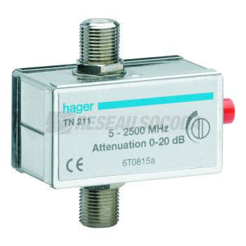  Att�nuateur TV coaxial r�glabl 