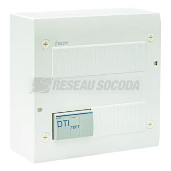  Coffret de com �co 4xRJ45 Gr. 