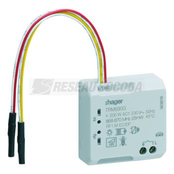  SORTIE 200W 2FILS + 2 ENTREES 