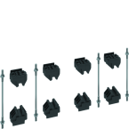  Kit Jdb,q.evo, 4x(1x10) 