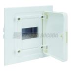  Coffret encastr� 4 M porte opa 