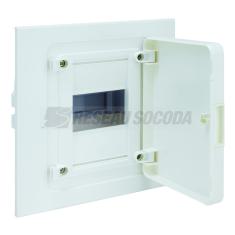  Coffret encastr� 4 M porte opa 